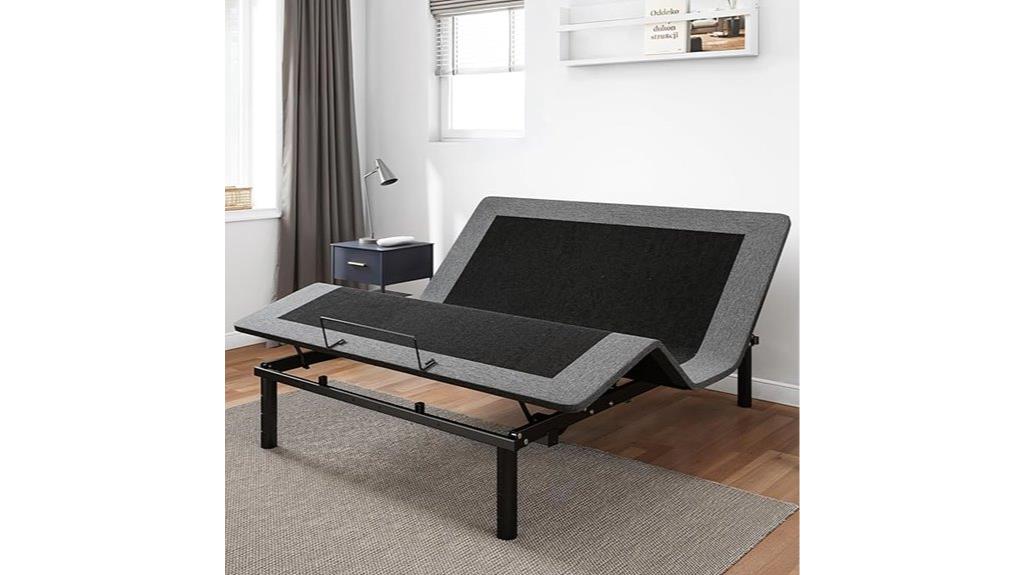 adjustable ergonomic bed base