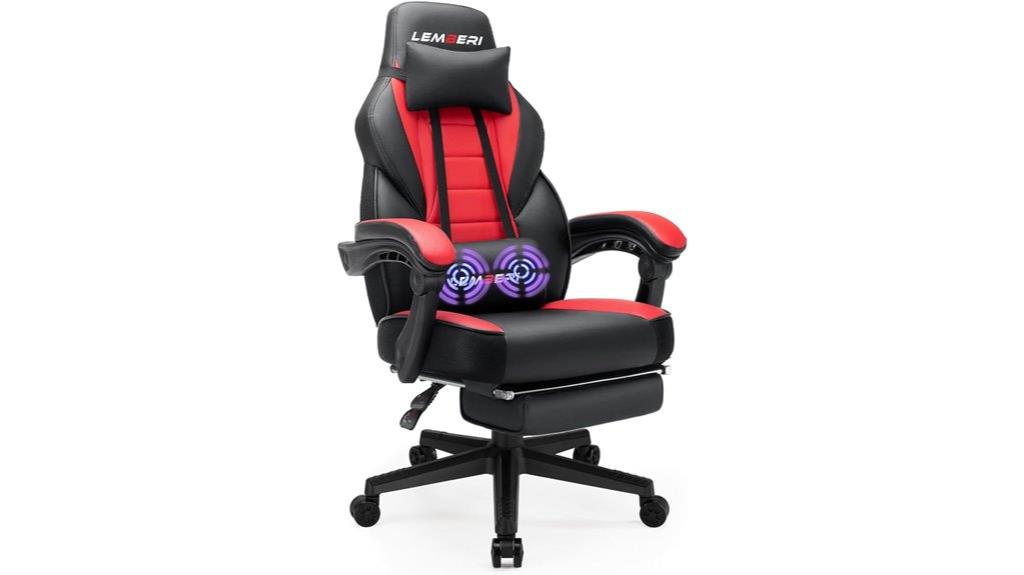 comfortable gaming chair set