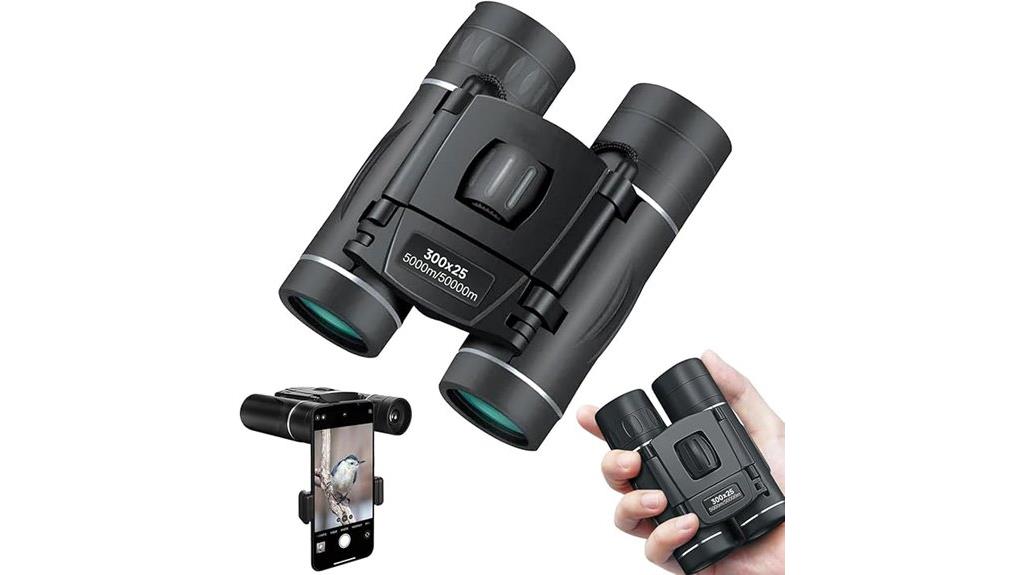 compact binoculars with adapter