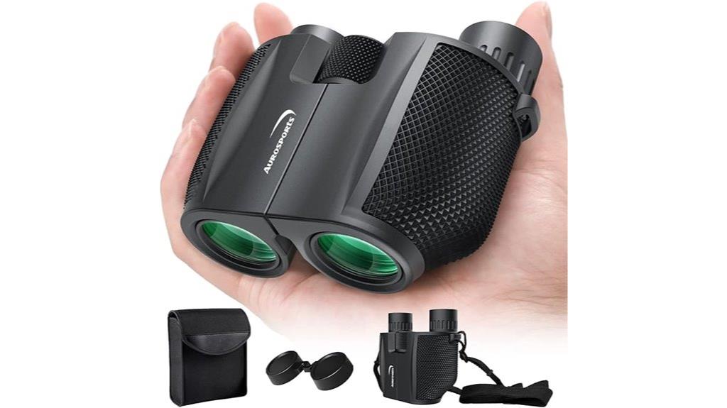 compact folding binoculars design