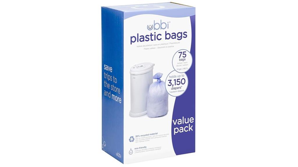 diaper pail waste bags