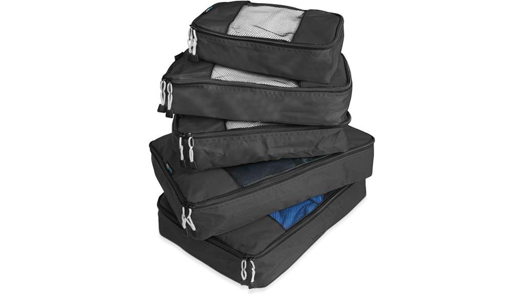 durable travel packing cubes