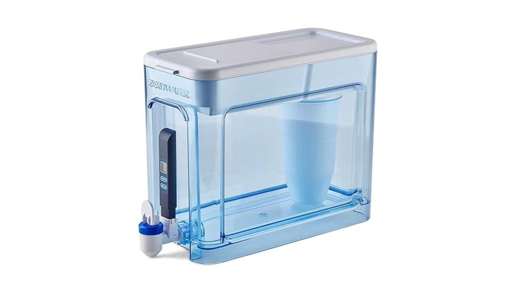 large capacity water filter