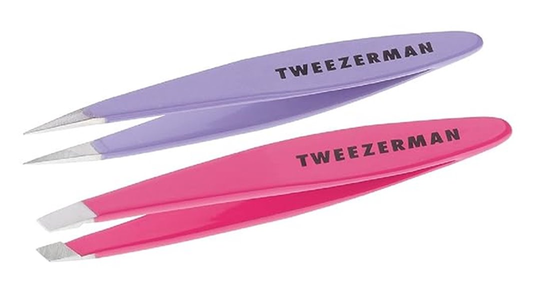 precision tweezer set included