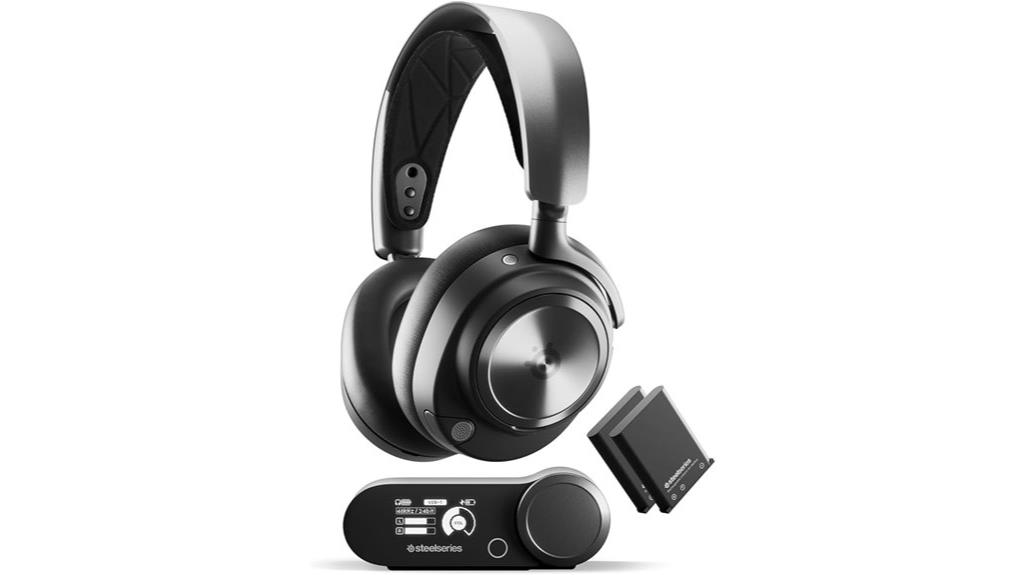 premium wireless gaming headset