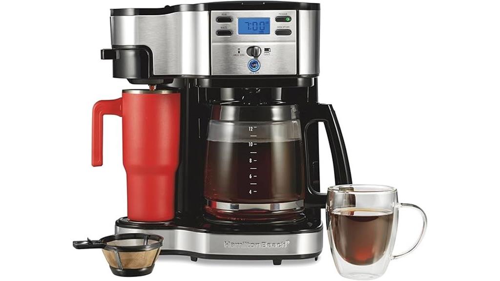 programmable dual coffee maker