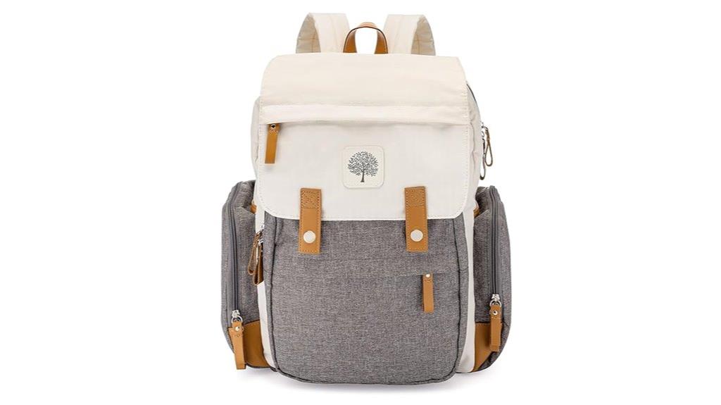 spacious diaper bag backpack