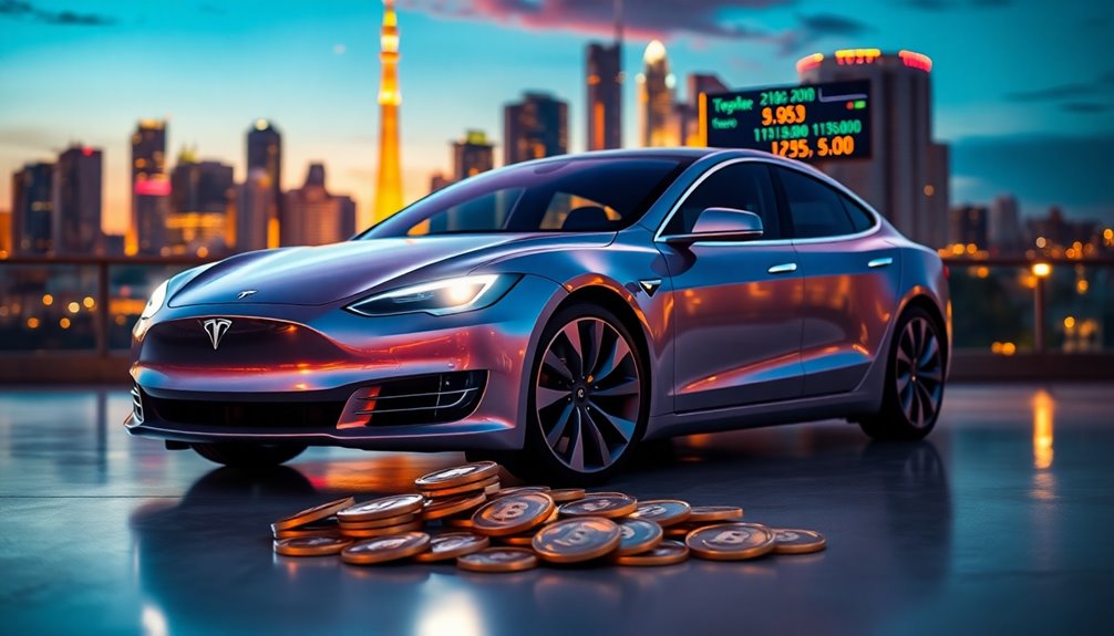 tesla s bitcoin profit surge