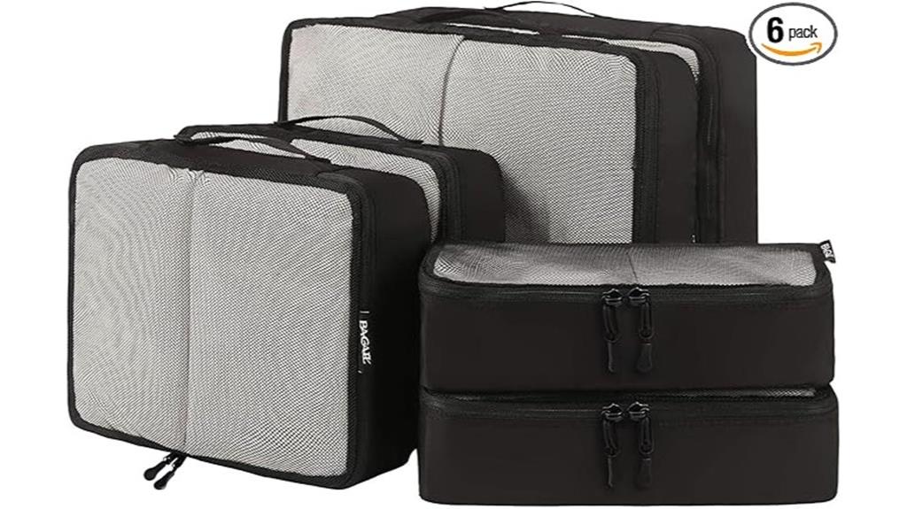 travel packing cube set