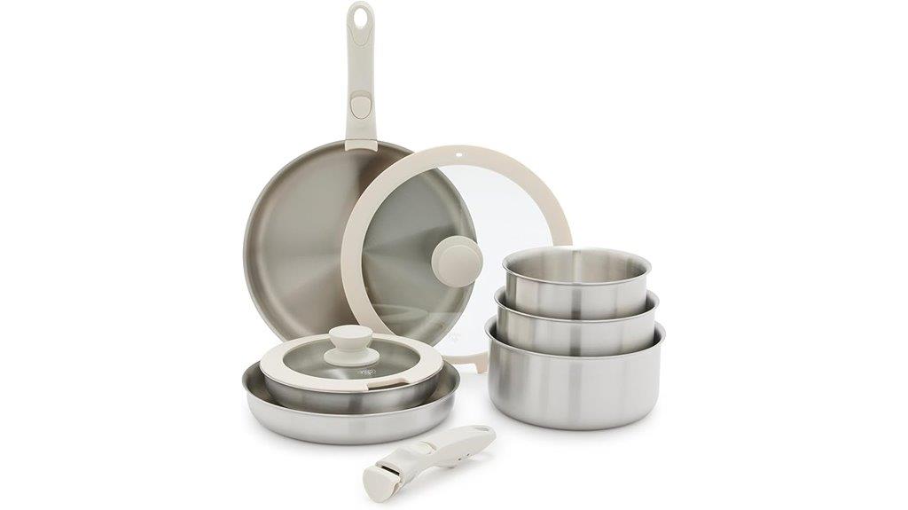 triply stainless steel cookware