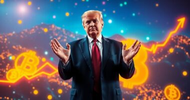 trump praises bitcoin s potential