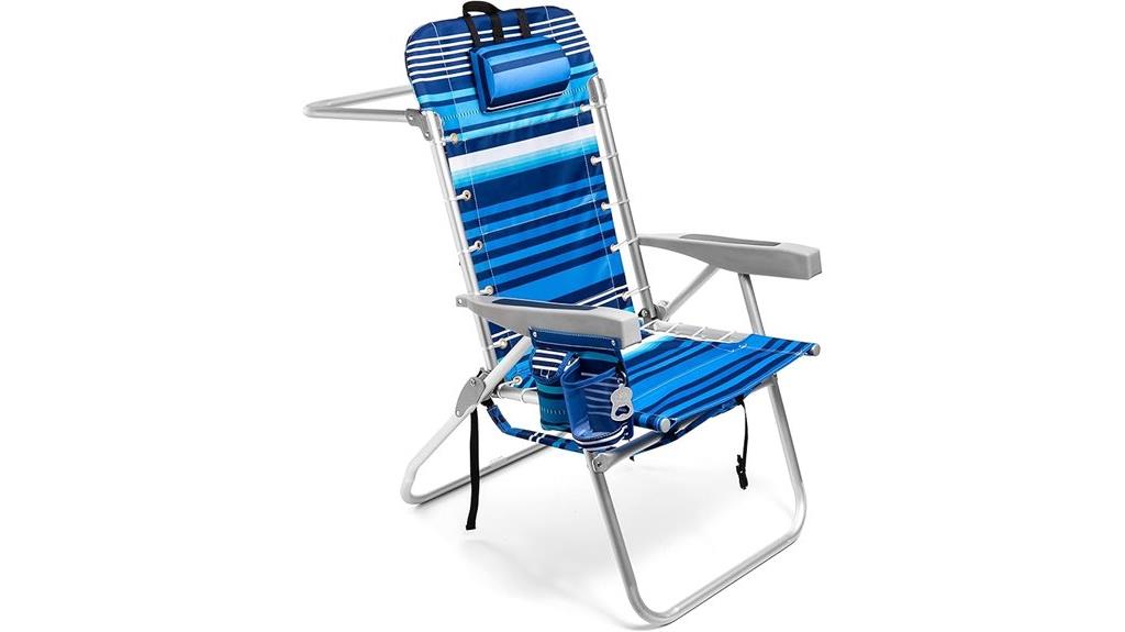 versatile folding beach chair