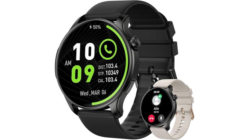 waterproof fitness call smartwatch