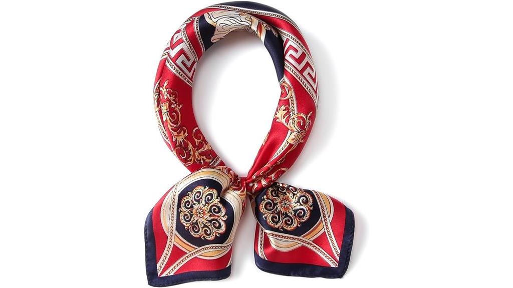 100 mulberry silk scarf