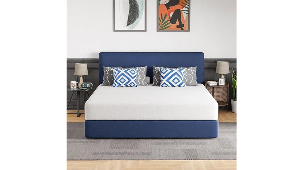 10 inch gel foam mattress