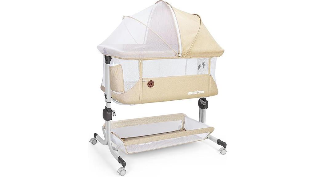 adjustable bedside baby sleeper