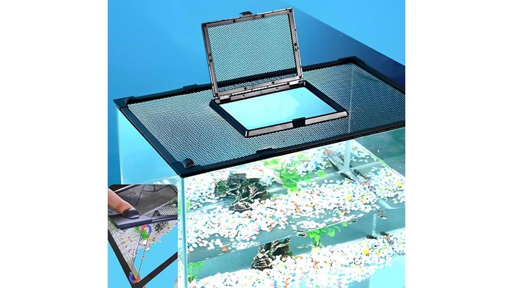 adjustable mesh fish cover