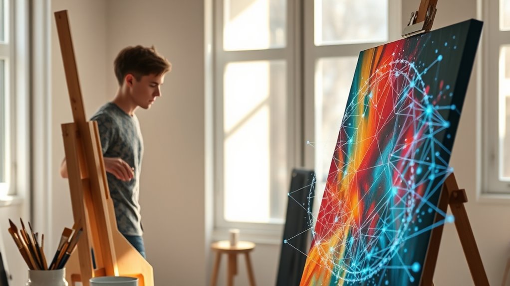 ai enhances artistic creativity