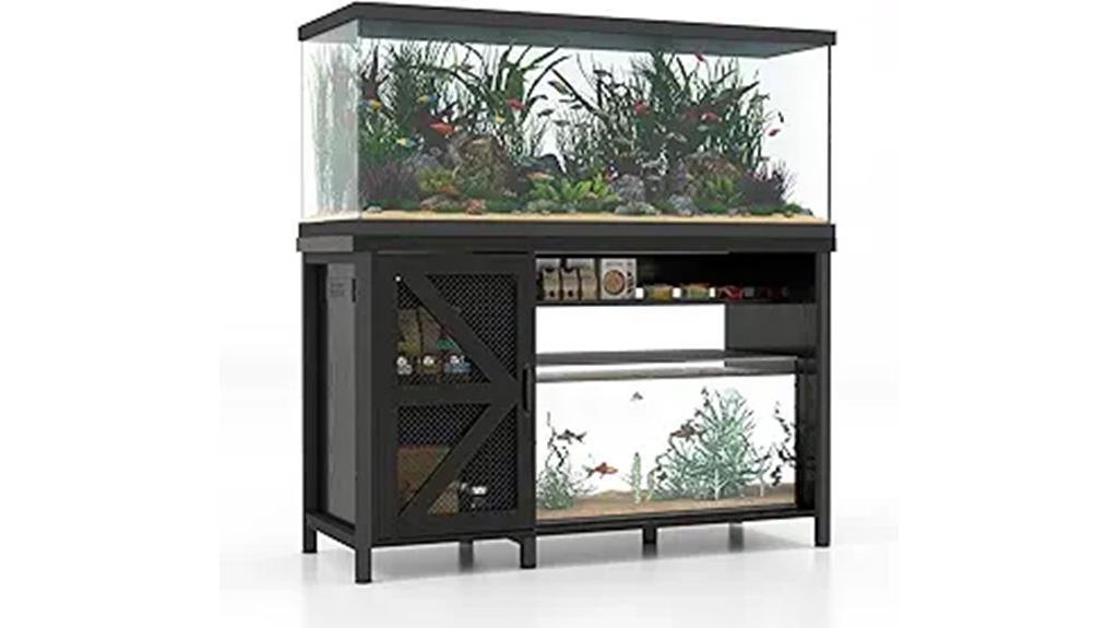 aquarium stand with storage
