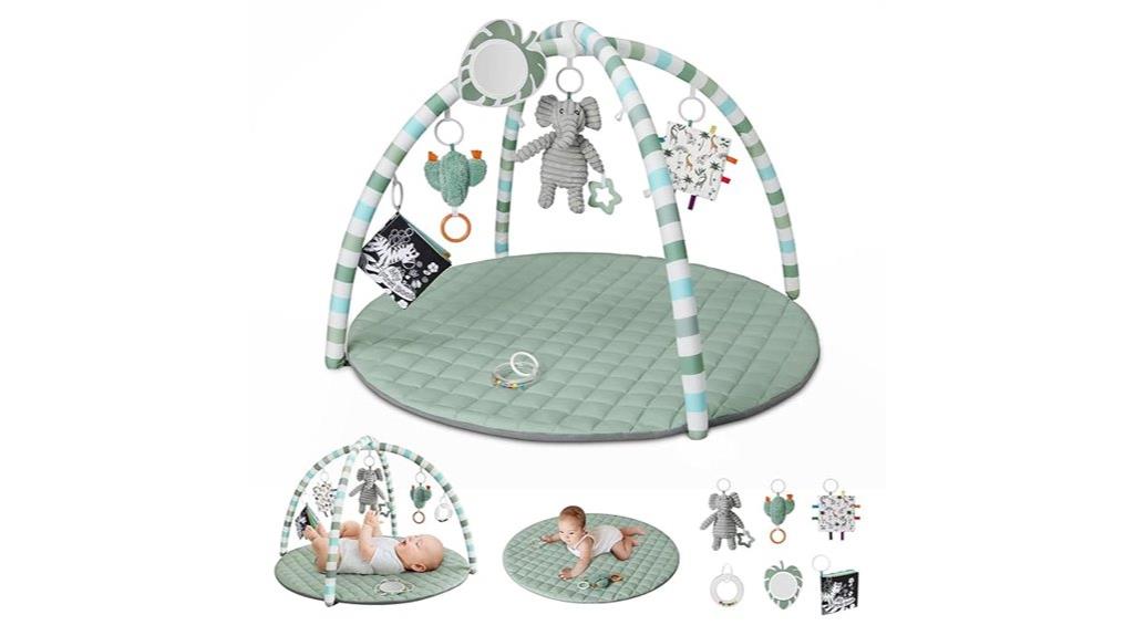 baby play gym with toys