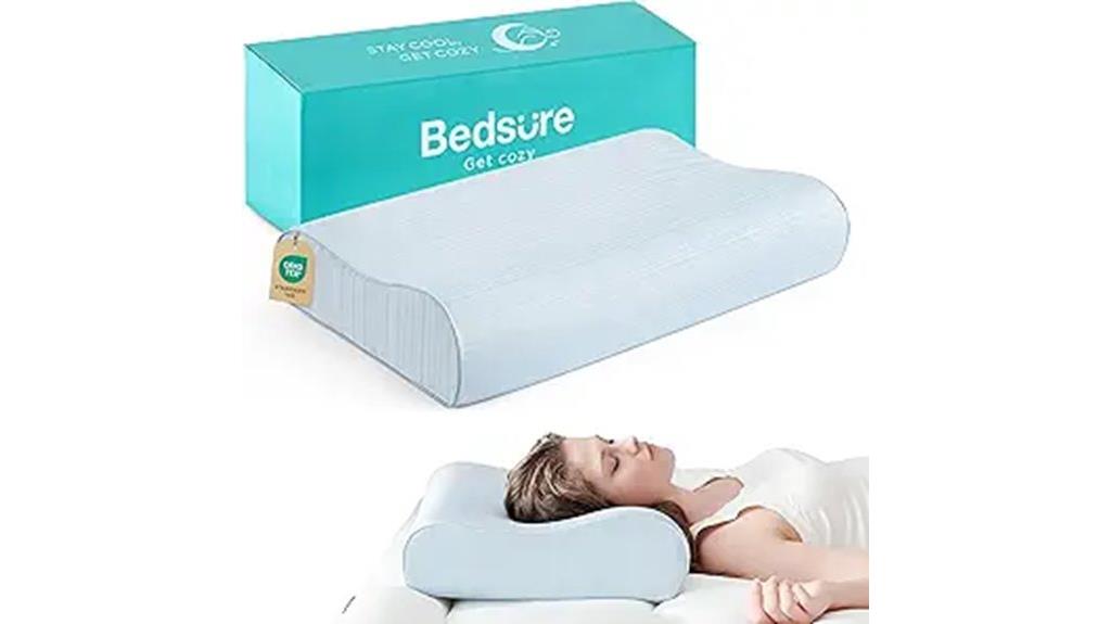 comfortable neck support pillow