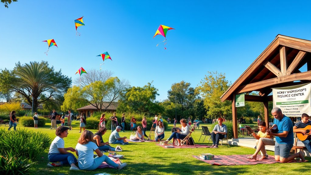 community centers foster social hobbies