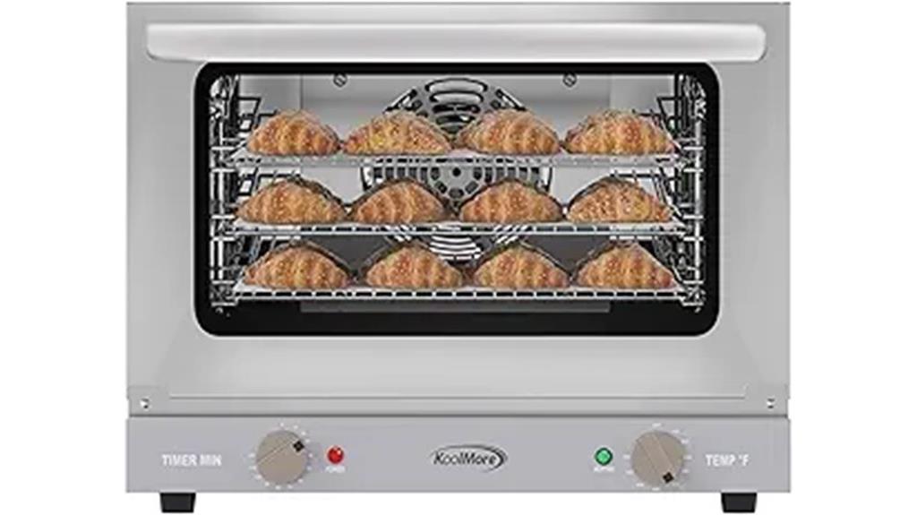 compact 19 inch convection oven