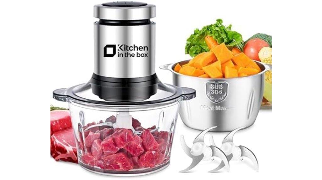 compact 400w food processor