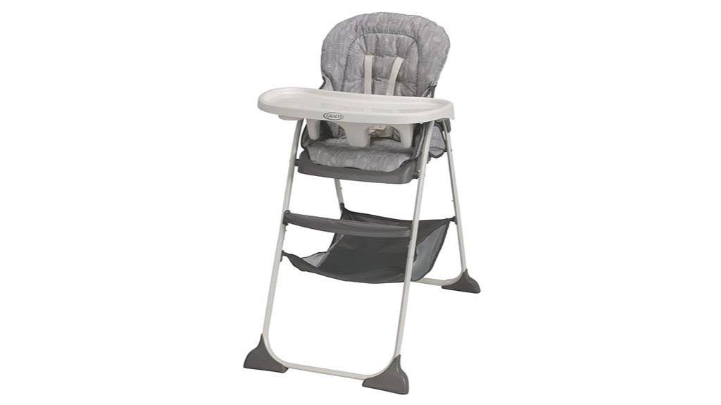 compact portable infant high chair