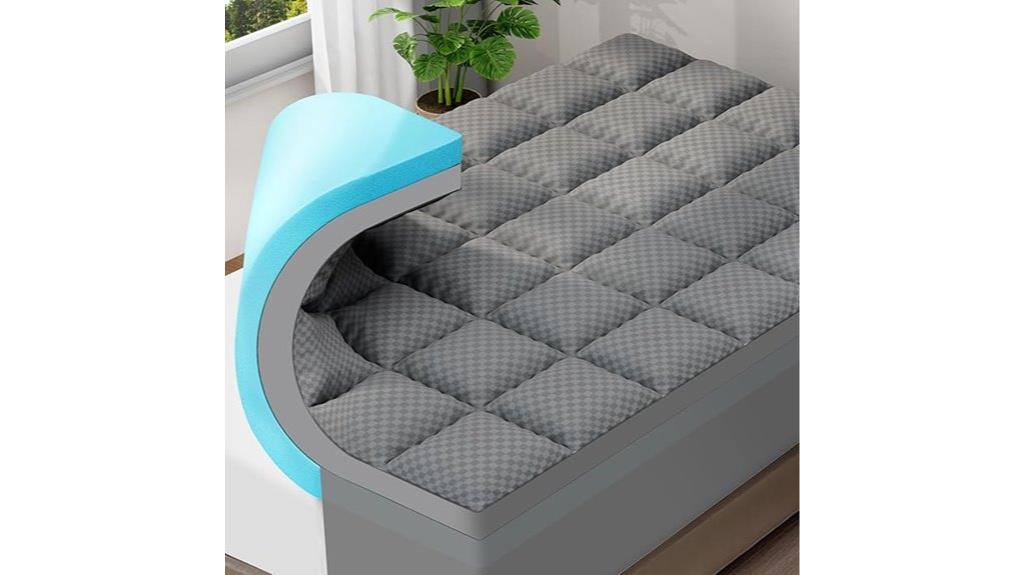 dual layer queen topper