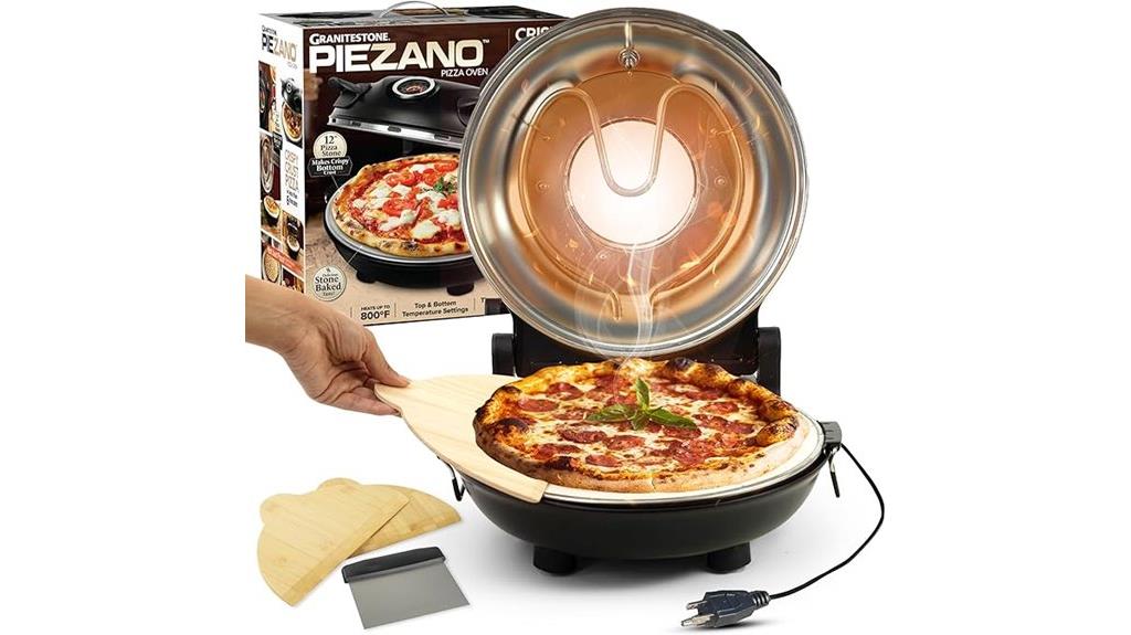 electric 12 inch pizza oven