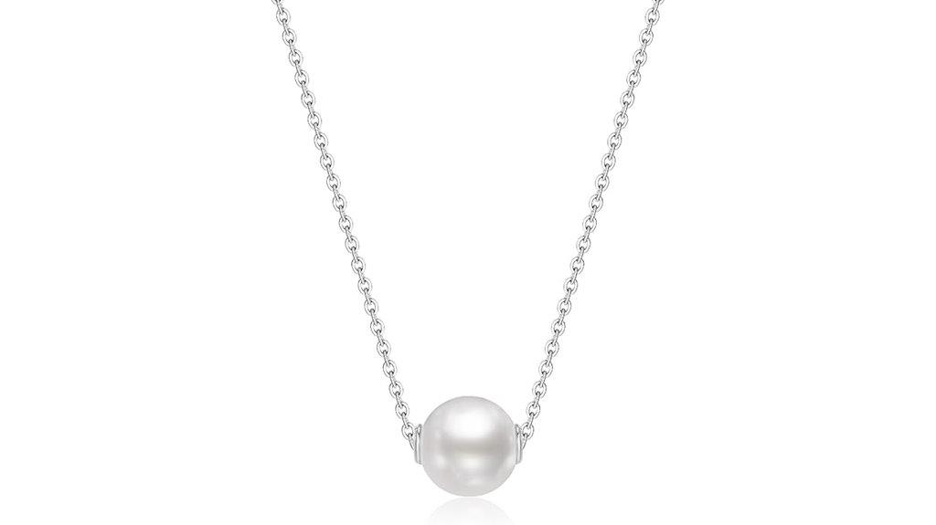 elegant pearl necklace extender