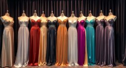 elegant silk dress selections