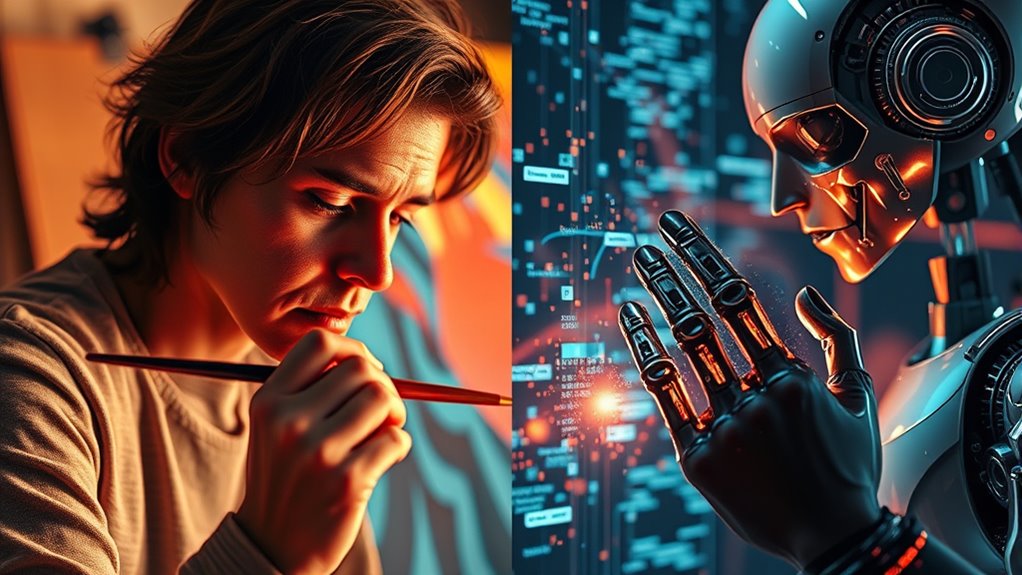 emotionally responsive digital art