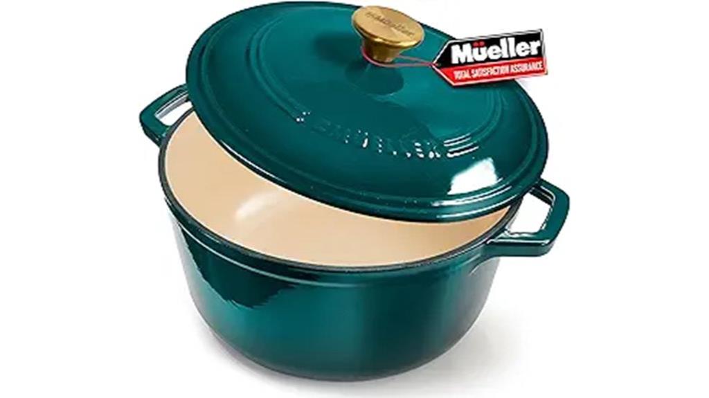 enameled cast iron dutch oven