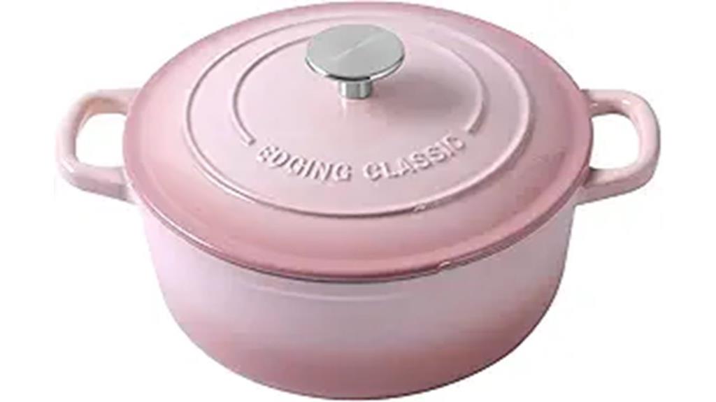 enameled cast iron dutch oven