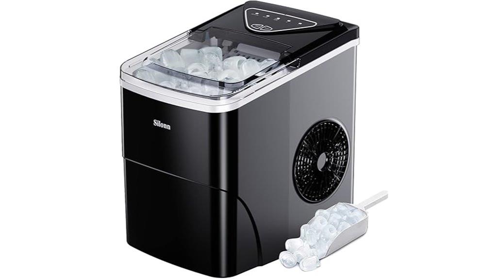 fast countertop ice maker