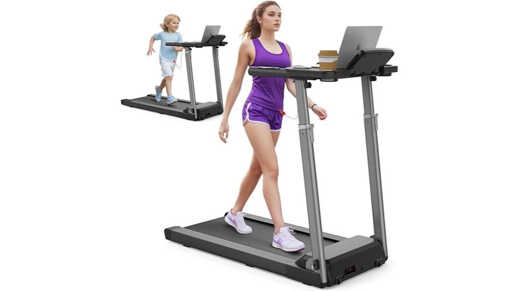 foldable treadmill with lcd