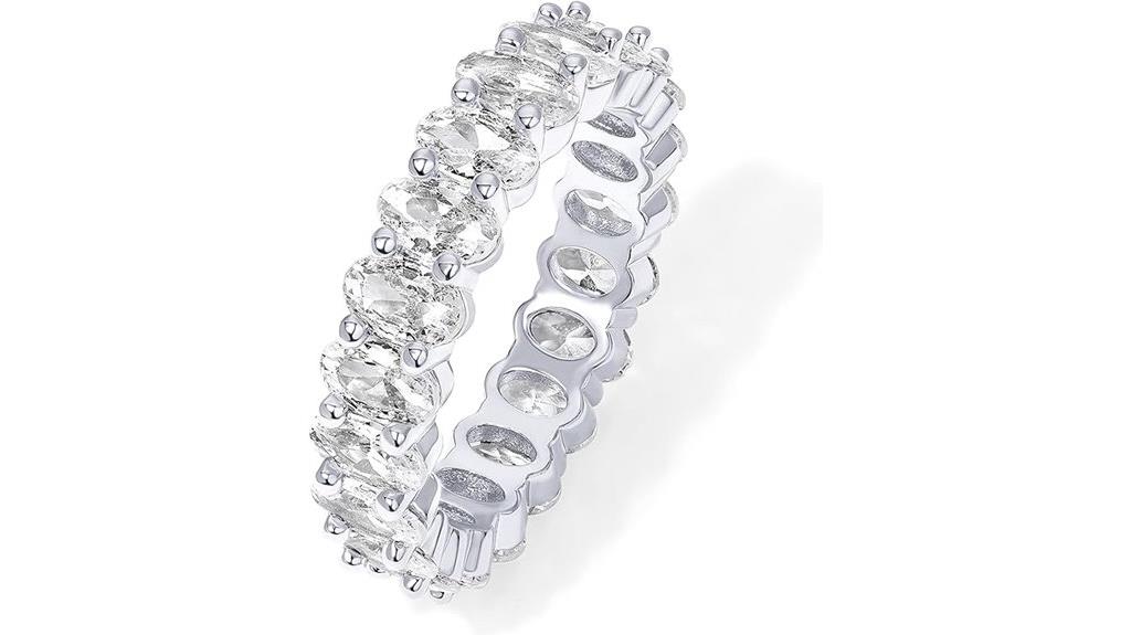 gold plated cubic zirconia ring