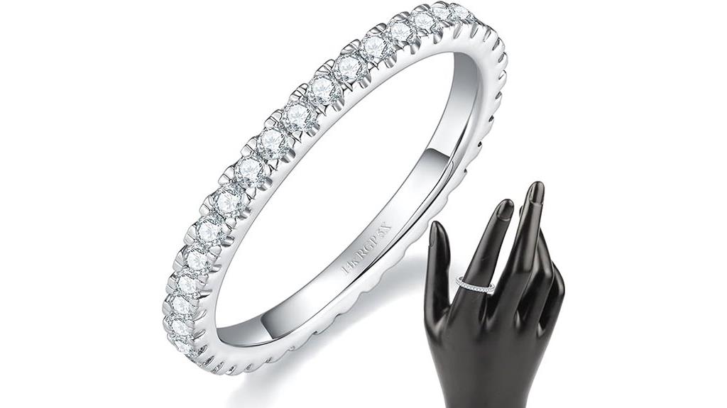 gold plated zirconia rings