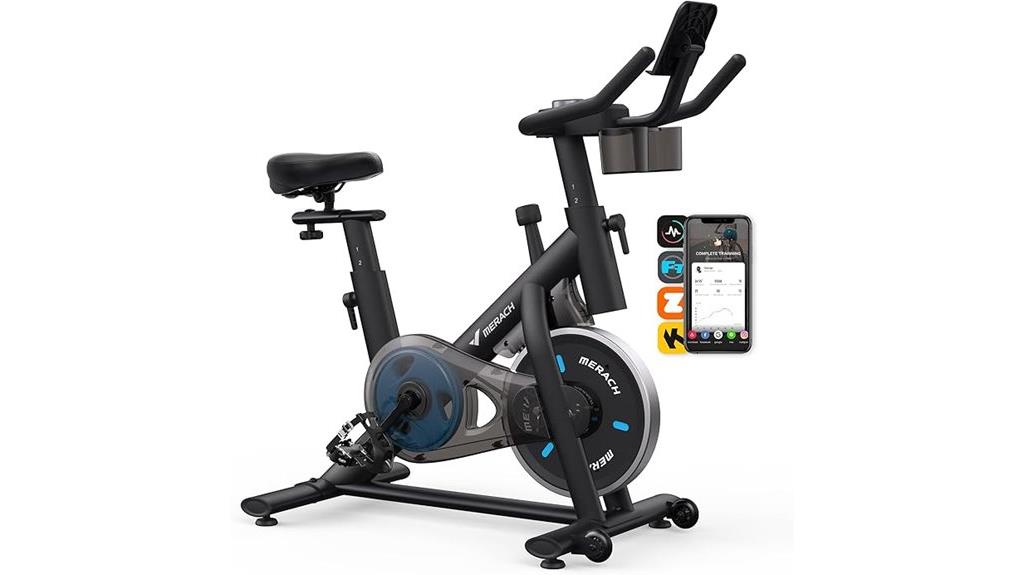 indoor cycling bike with app