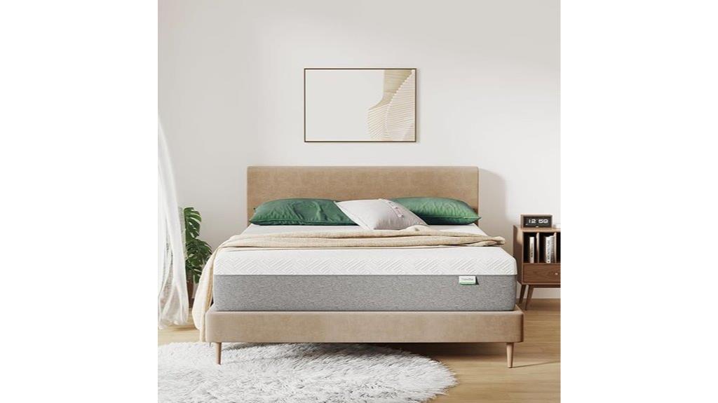 large gel foam mattress
