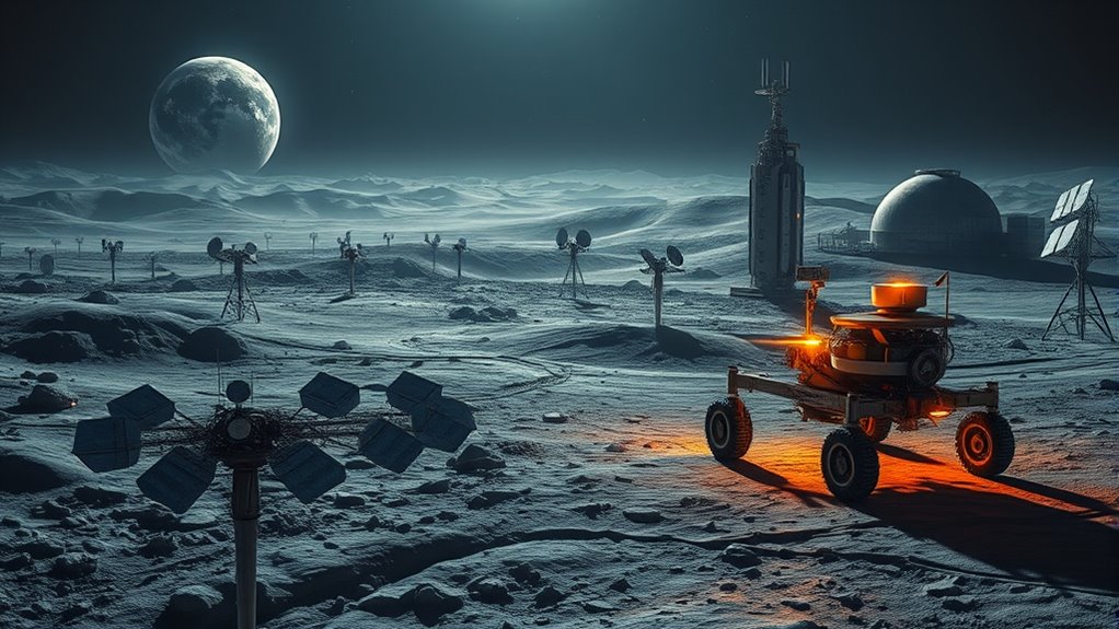 lunar missions advancing infrastructure