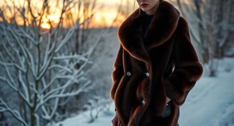 luxury fur coat trends