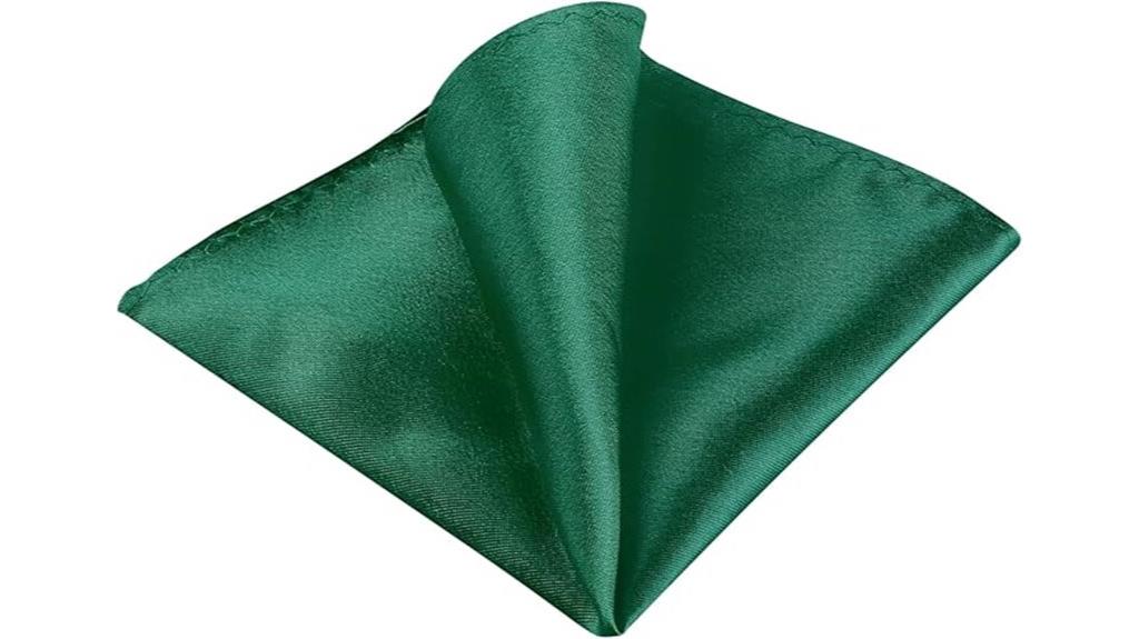 men s solid pocket squares