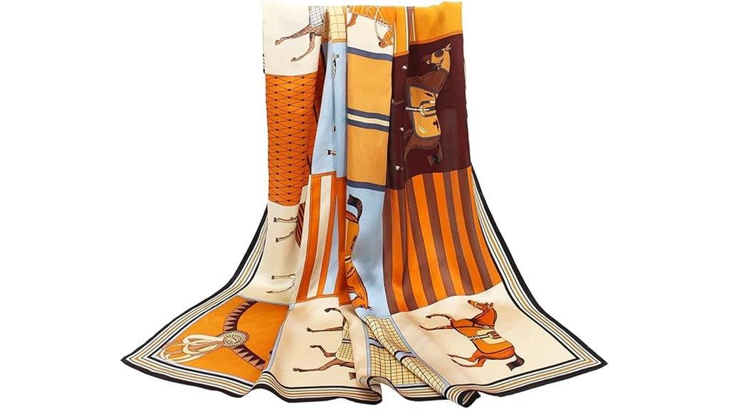 mulberry silk square scarf