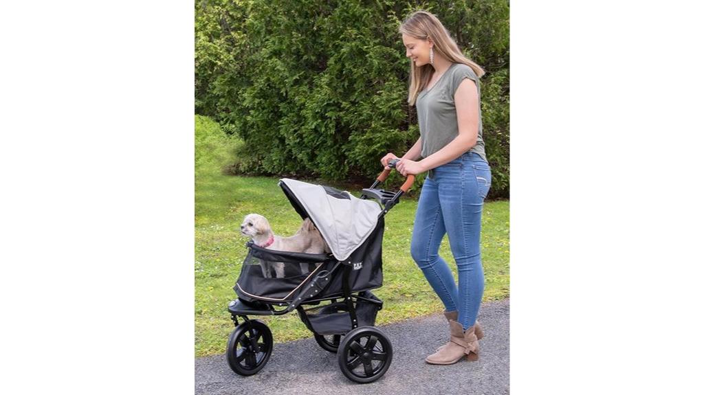 no zip at3 pet stroller