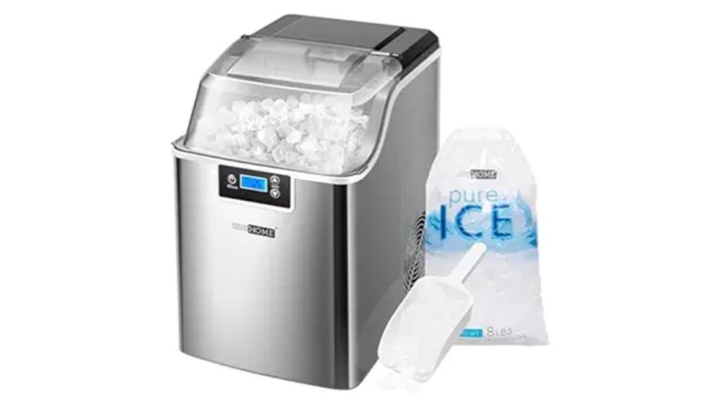 portable pebble ice maker