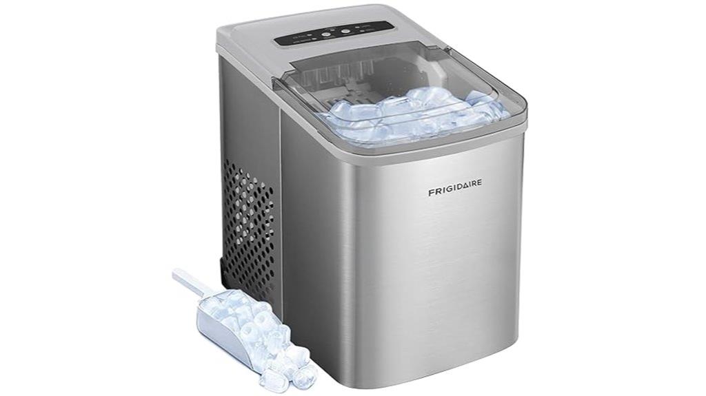 portable stainless ice maker