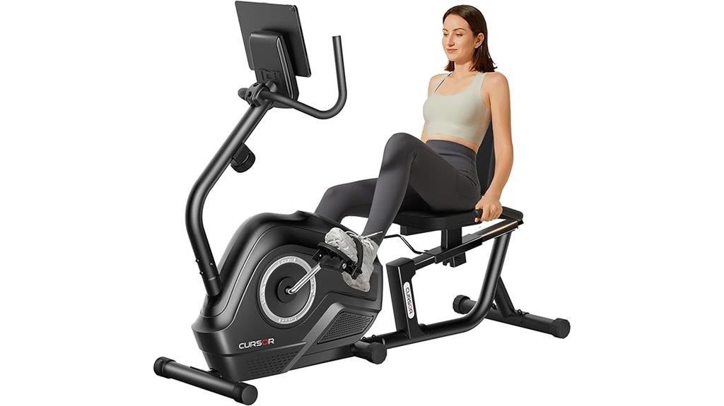 recumbent home gym bike